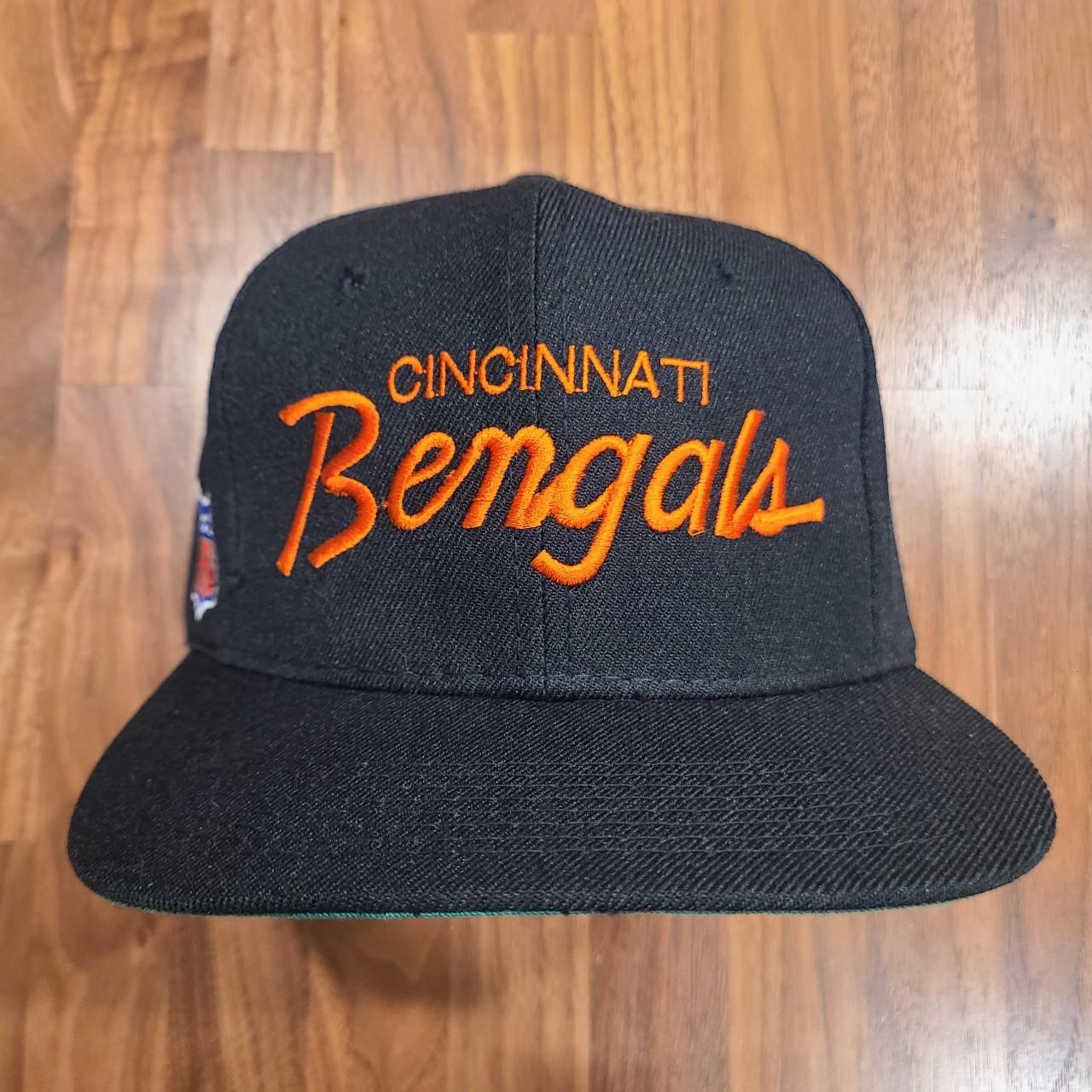 Vintage Cincinnati Bengals Sports Specialties Script Snapback