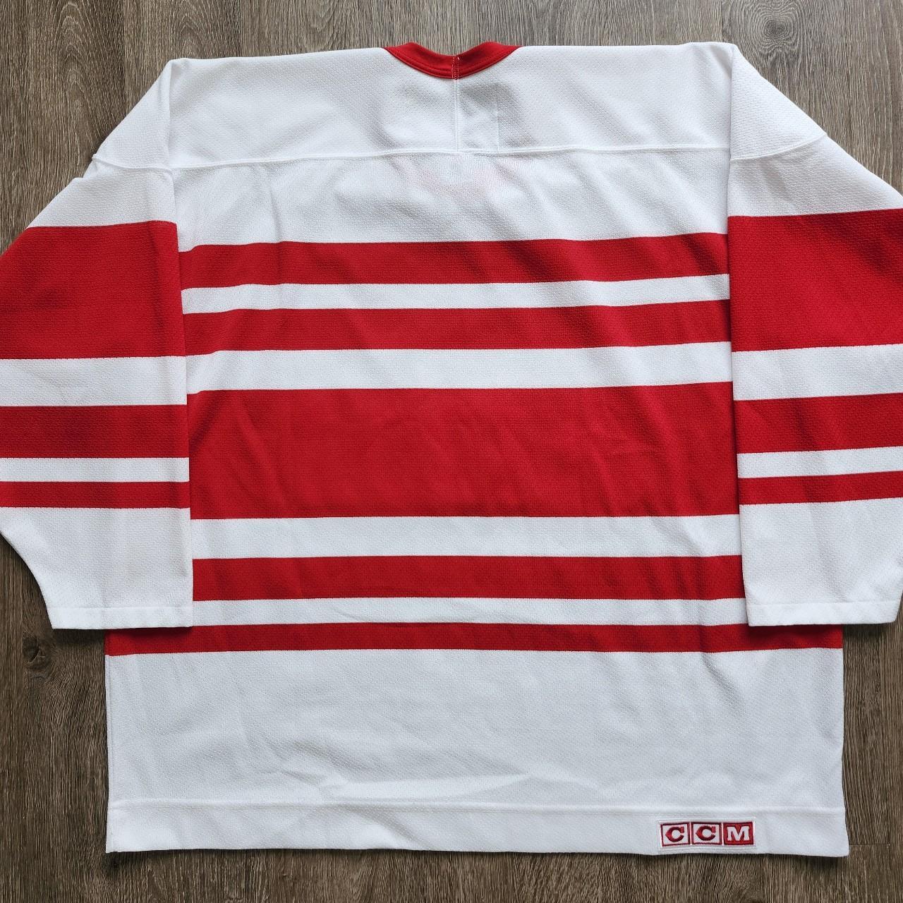 Adult Xl 1992 TURN BACK THE CLOCK TBTC CCM DETROIT RED WINGS Tbtc JERSEY deals CleaN