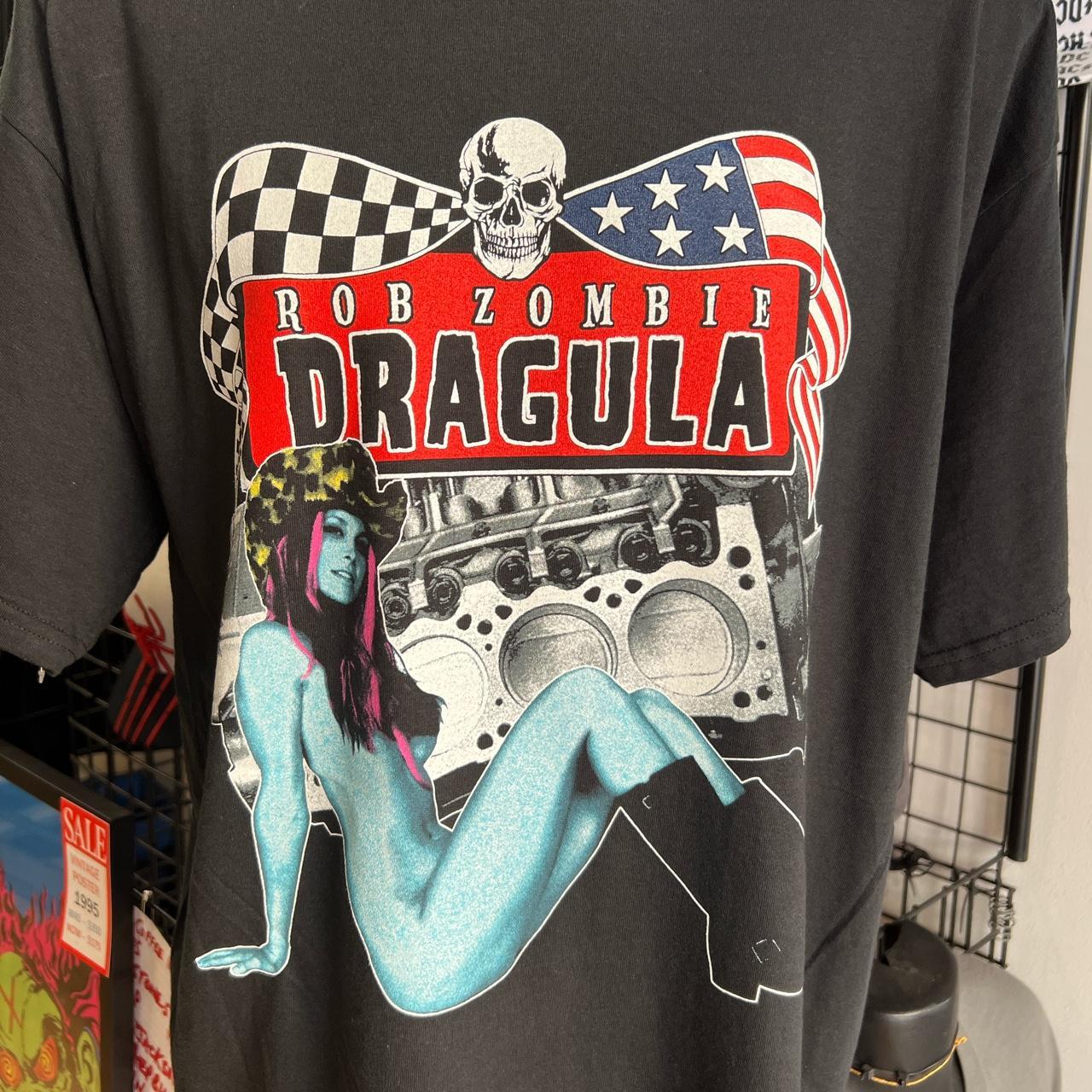 Rob Zombie 1998 Dragula Hot Cowgirl T-Shirt Back | Depop