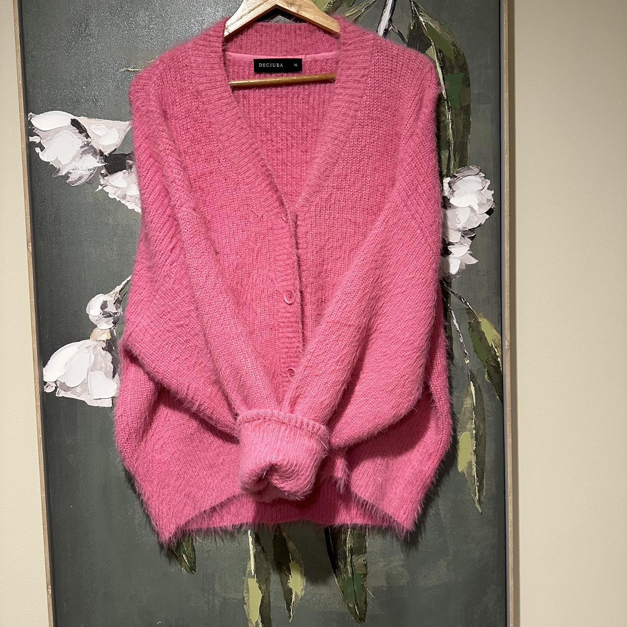 Decjuba bright pink soft knit, the absolute softest... Depop