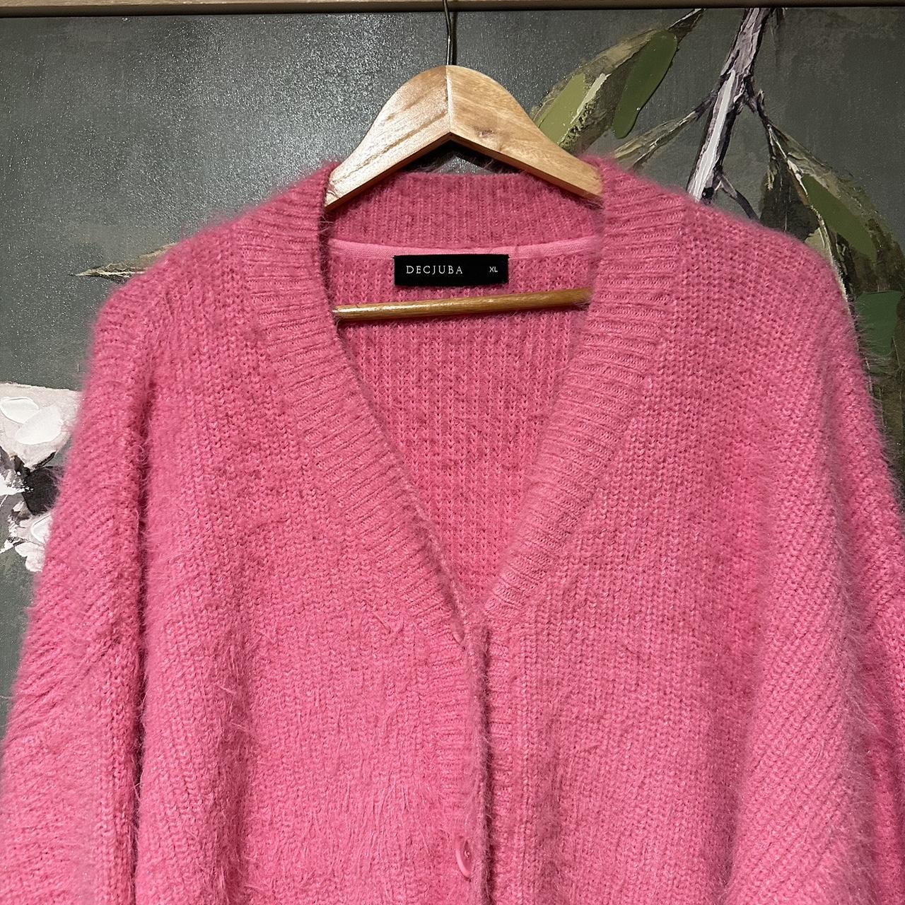 Decjuba bright pink soft knit, the absolute softest... Depop