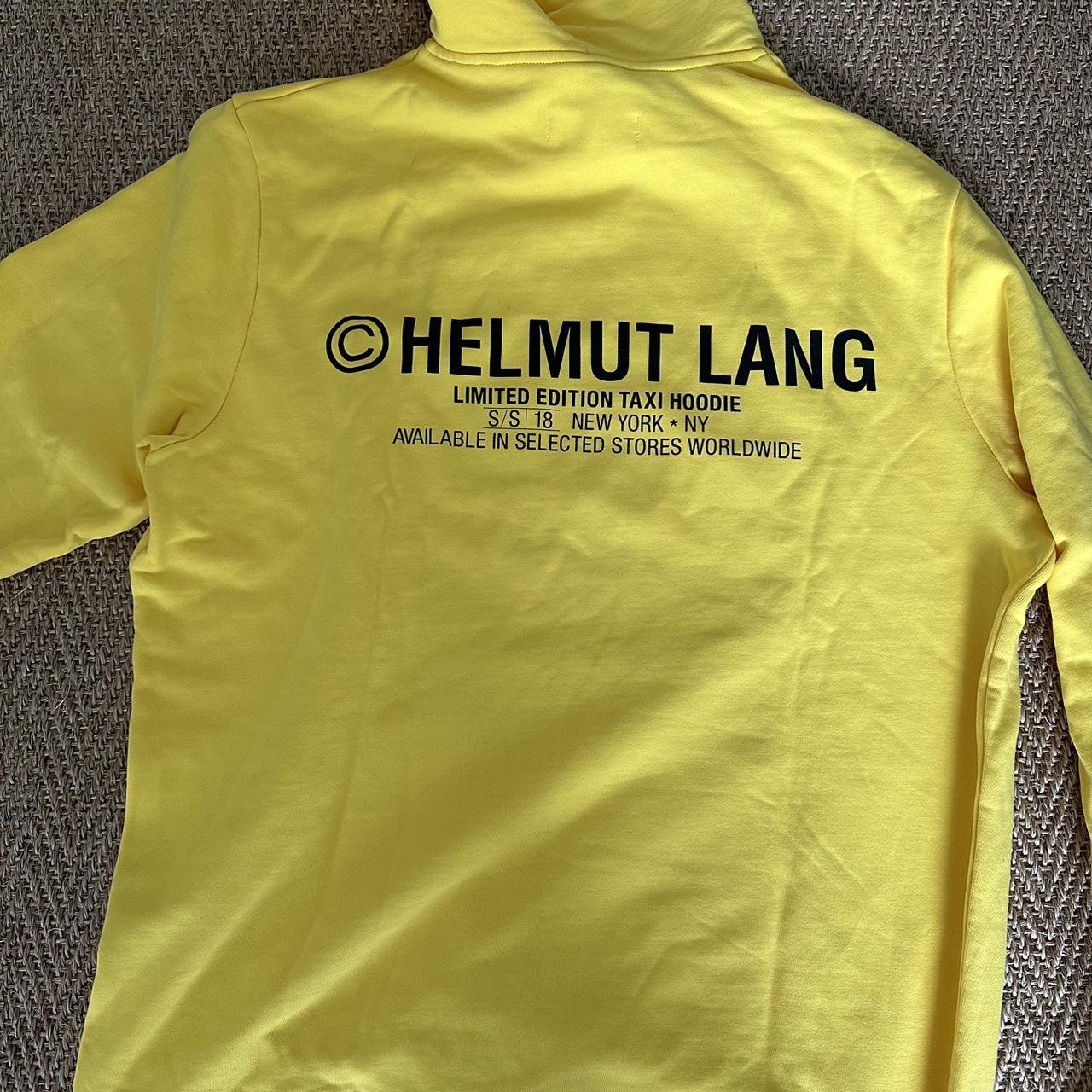 helmut lang limited edition taxi hoodie limited Depop