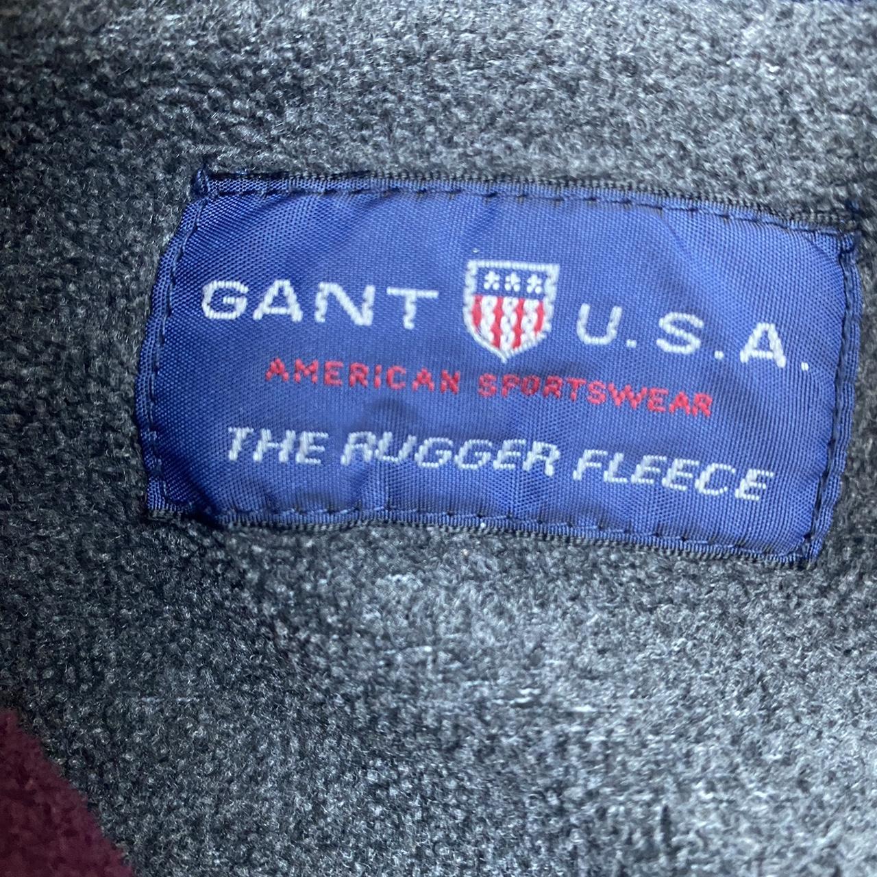 Gant USA Maroon Fleece Size... Depop