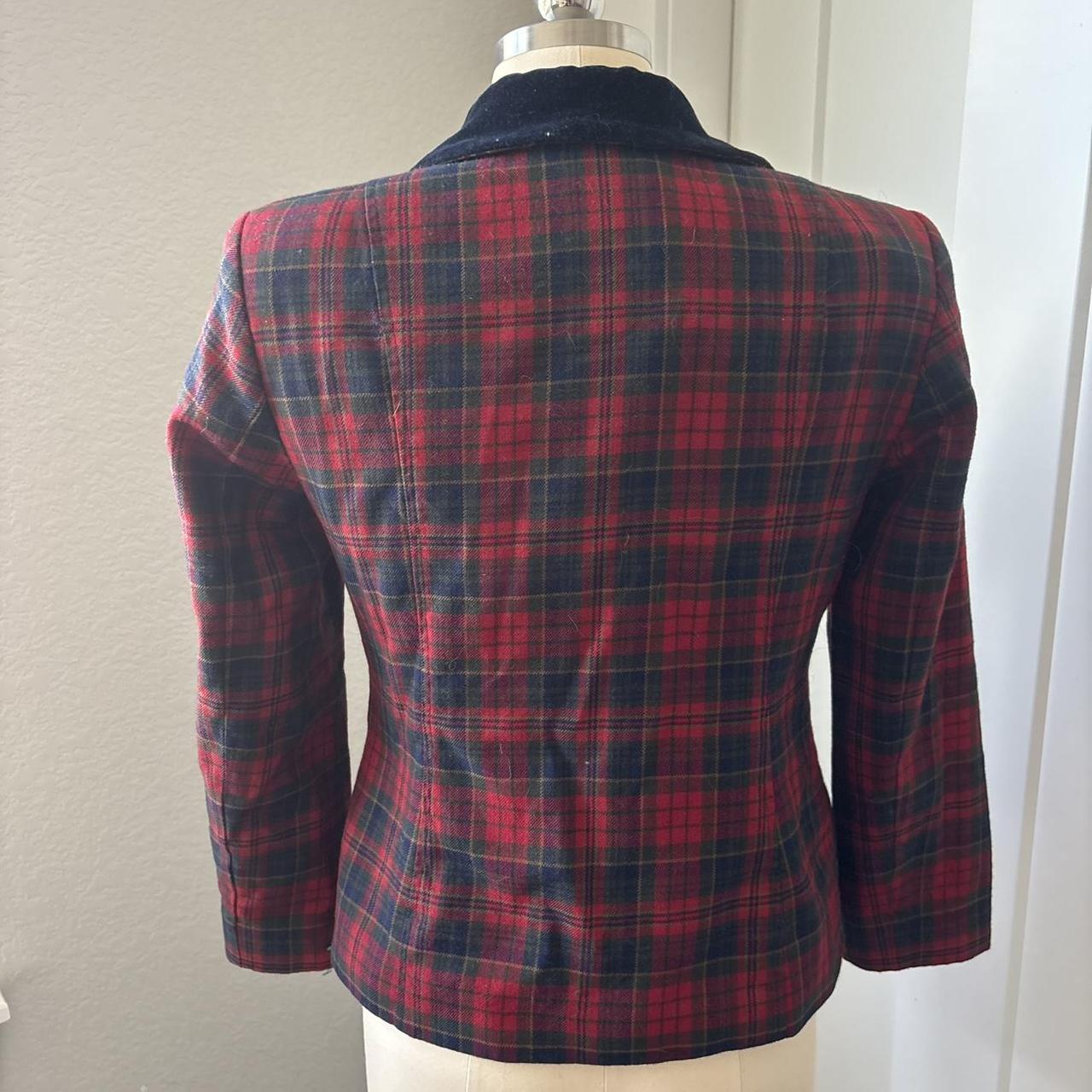 Pendleton Women's Blazer Jacket - Red/Multi - 4 –… - image 3