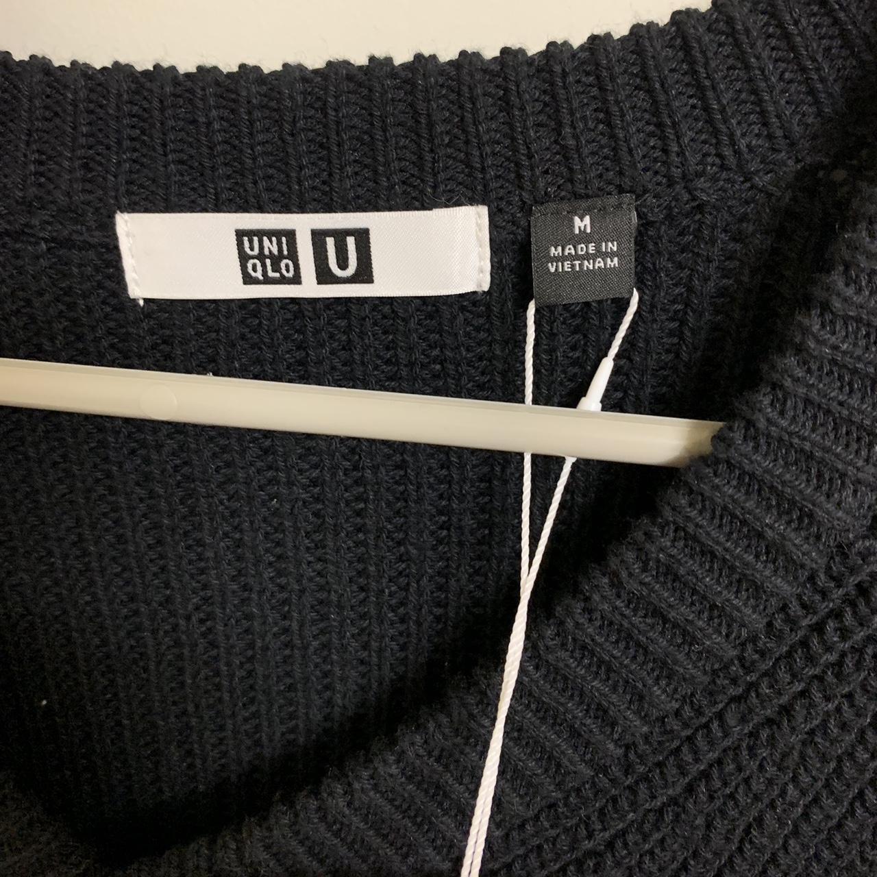 UNIQLO Men's Black Jumper | Depop