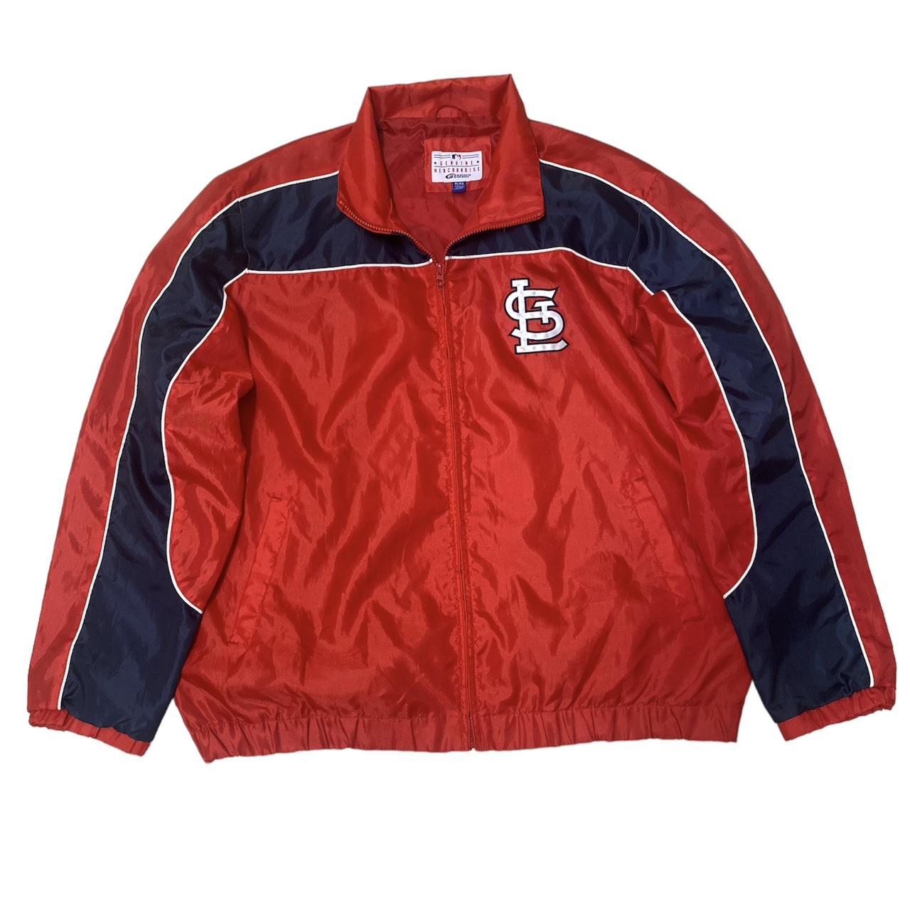 NIKE ST. LOUIS CARDINALS WARM UP JACKET - Depop