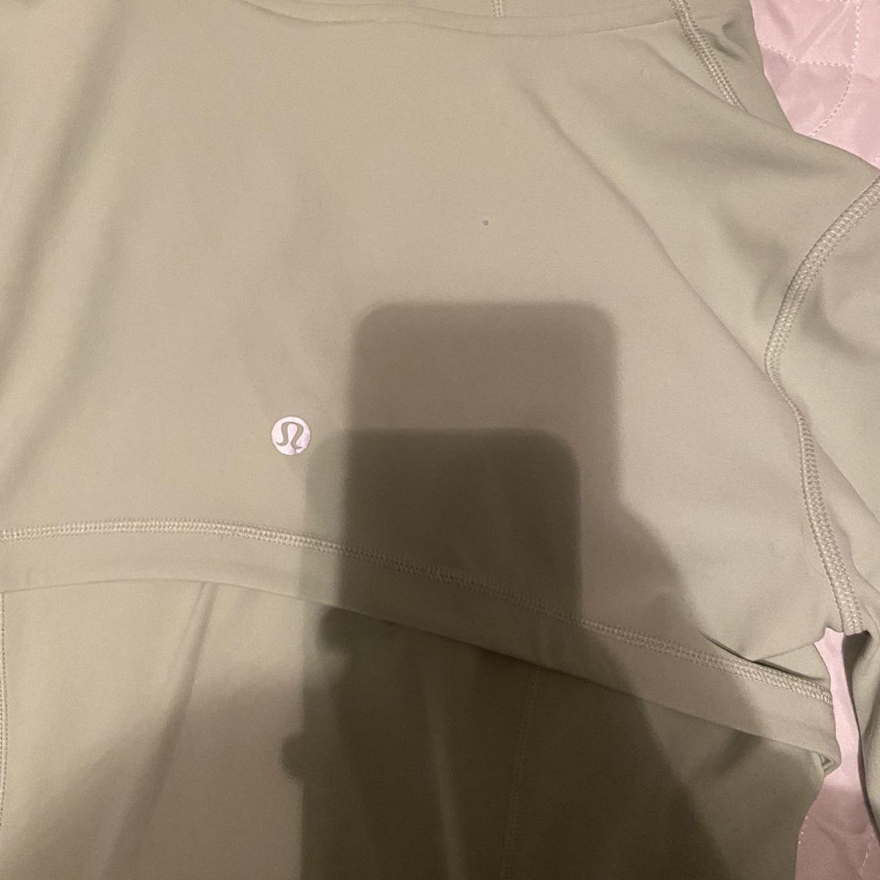 Lululemon creamy mint define jacket. really cute and - Depop