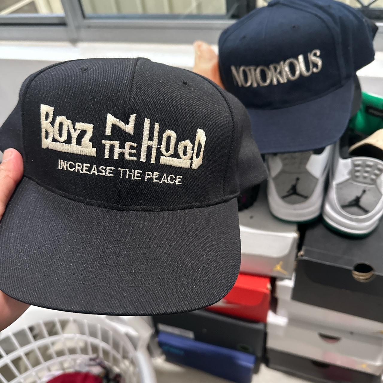 当時物 90s BOYZ N THE HOOD スナップバックキャップ Vintage raphat boys N the Hood hats | Depop