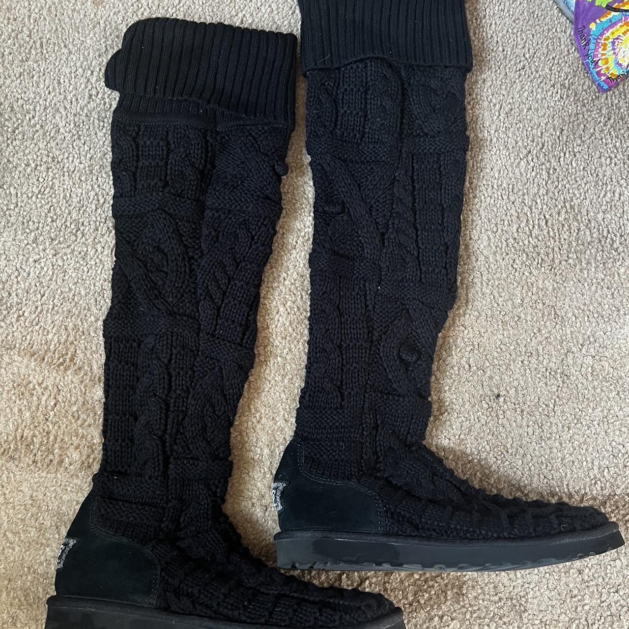 Cable hot sale knit uggs