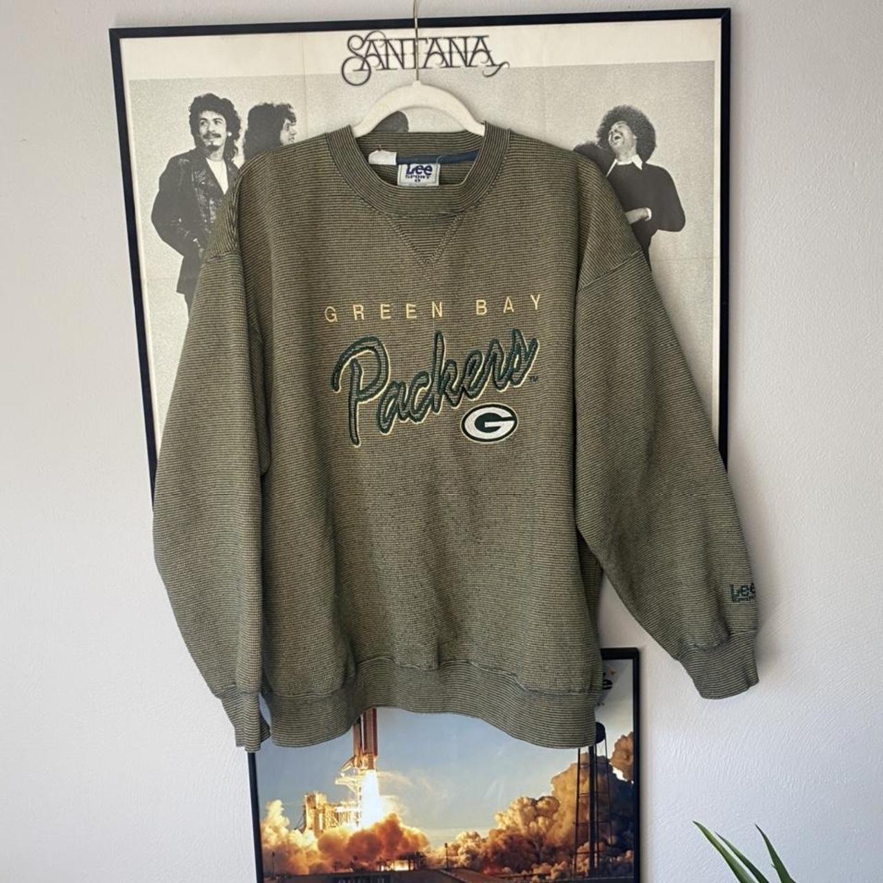 Vintage 90s Lee Sport Green Bay Packers heavyweight - Depop