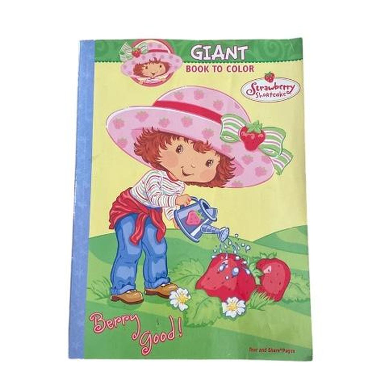 Vintage 2005 Strawberry Shortcake Coloring Book... Depop