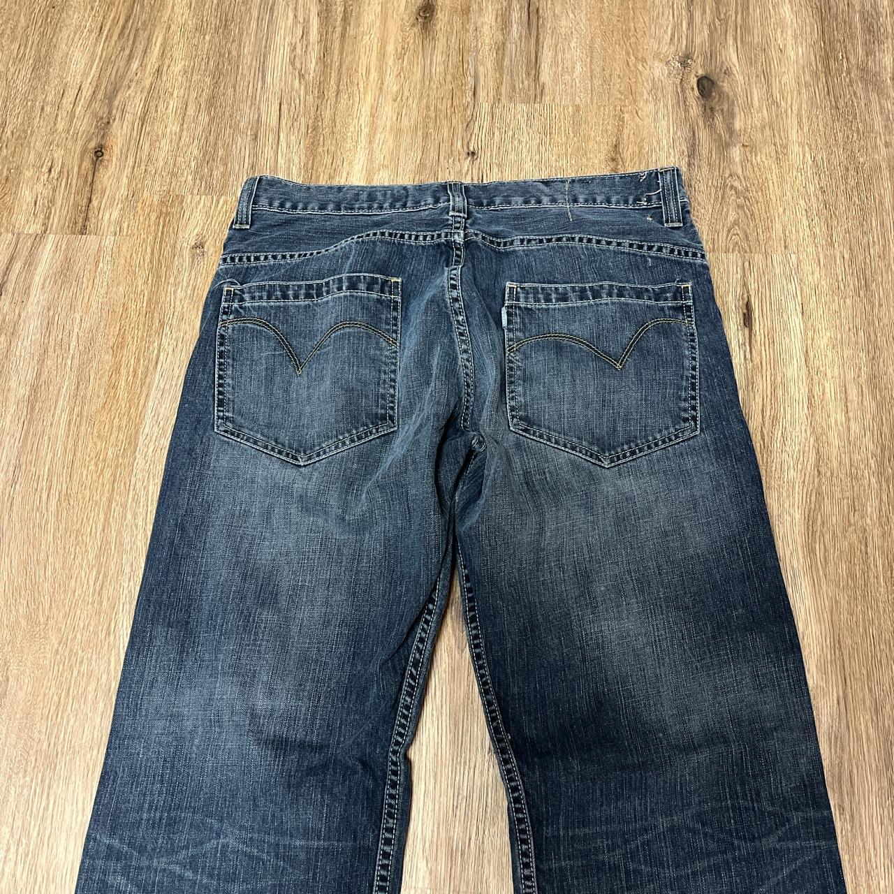 Modern Levi’s Silver tab baggy jeans size 33x30 in... - Depop