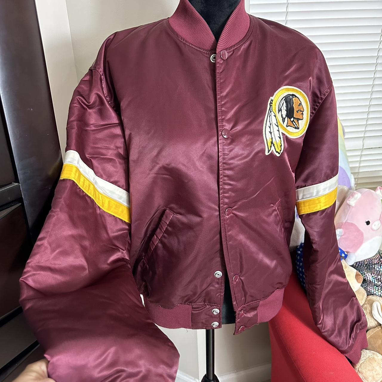 Vintage Washington Redskins Starter Bomber Jacket - Depop