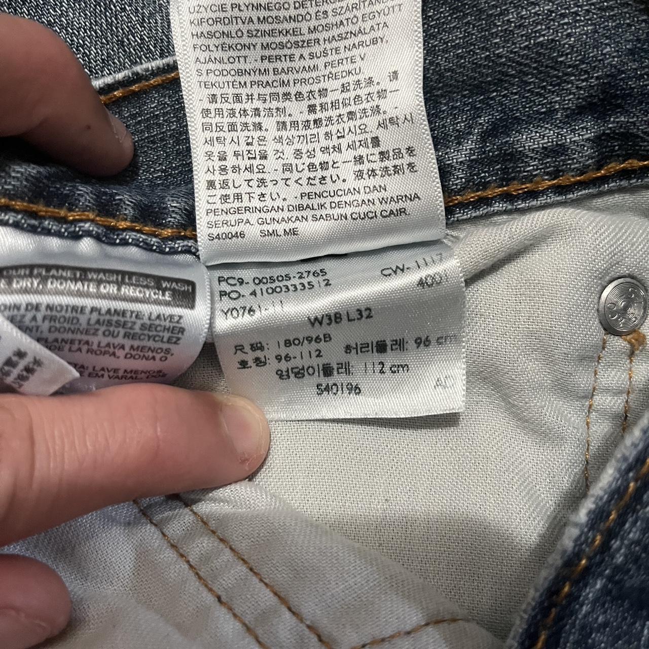 Vintage 80’s Levi’s 569 jeans Size 38w 32L - Depop