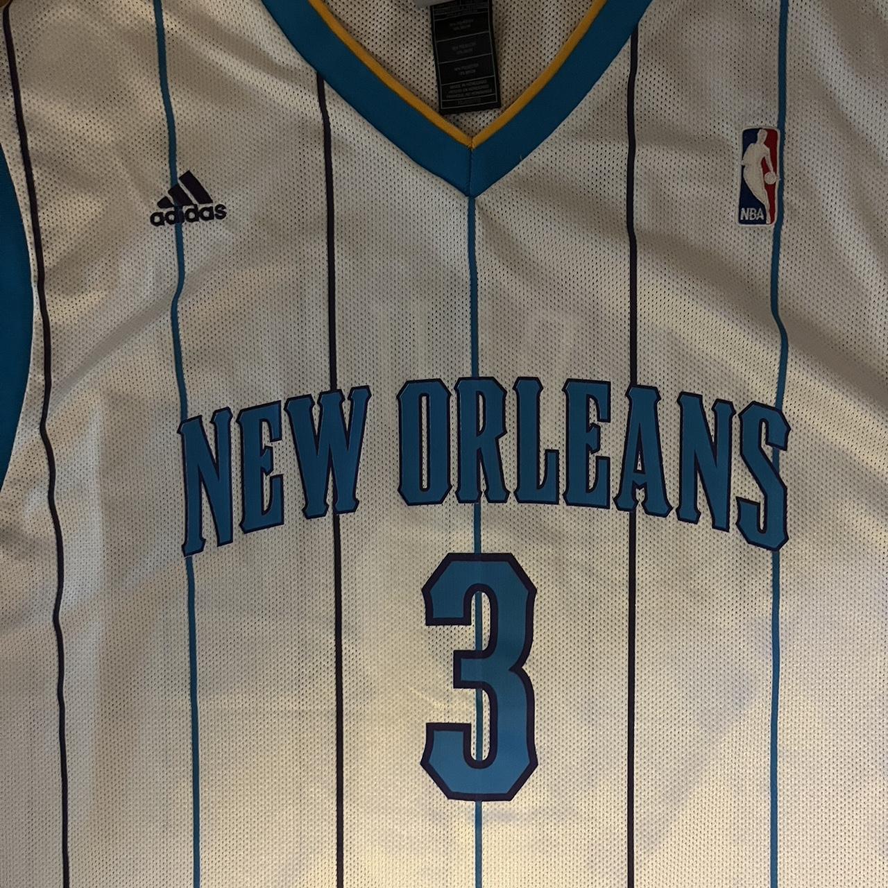 Vintage Chris Paul New Orleans Hornets NBA Adidas - Depop