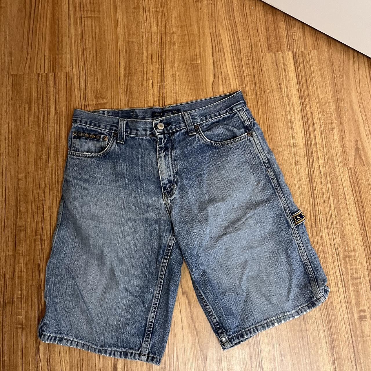 Vintage polo assn. carpenter jorts. Amazing back... - Depop