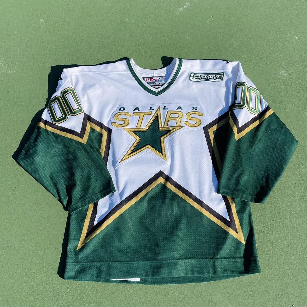 Vintage Center Ice CCM Dallas Stars NHL Hockey. Depop