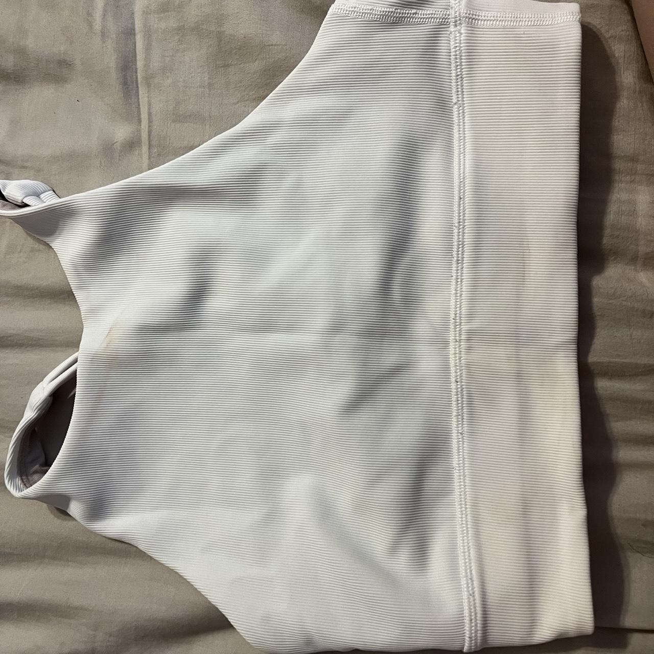 White Lululemon bra / top. Size 4 or 6. Doesn’t have... Depop