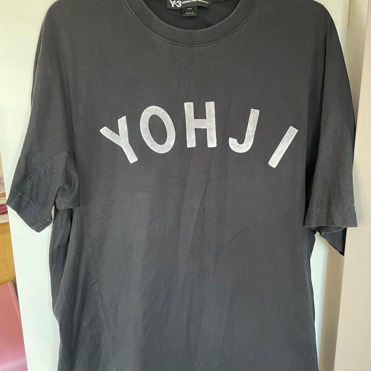y-3 y3 rare yohji tshirt. Sold out everywhere medium... - Depop