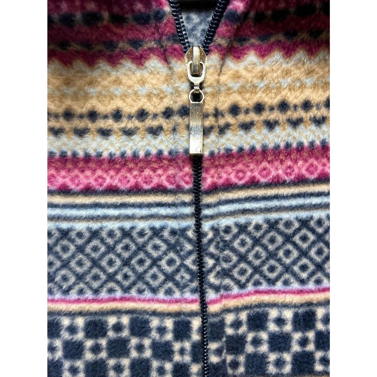 Damart Long Knit Full Zip Sweater Cardigan. Depop