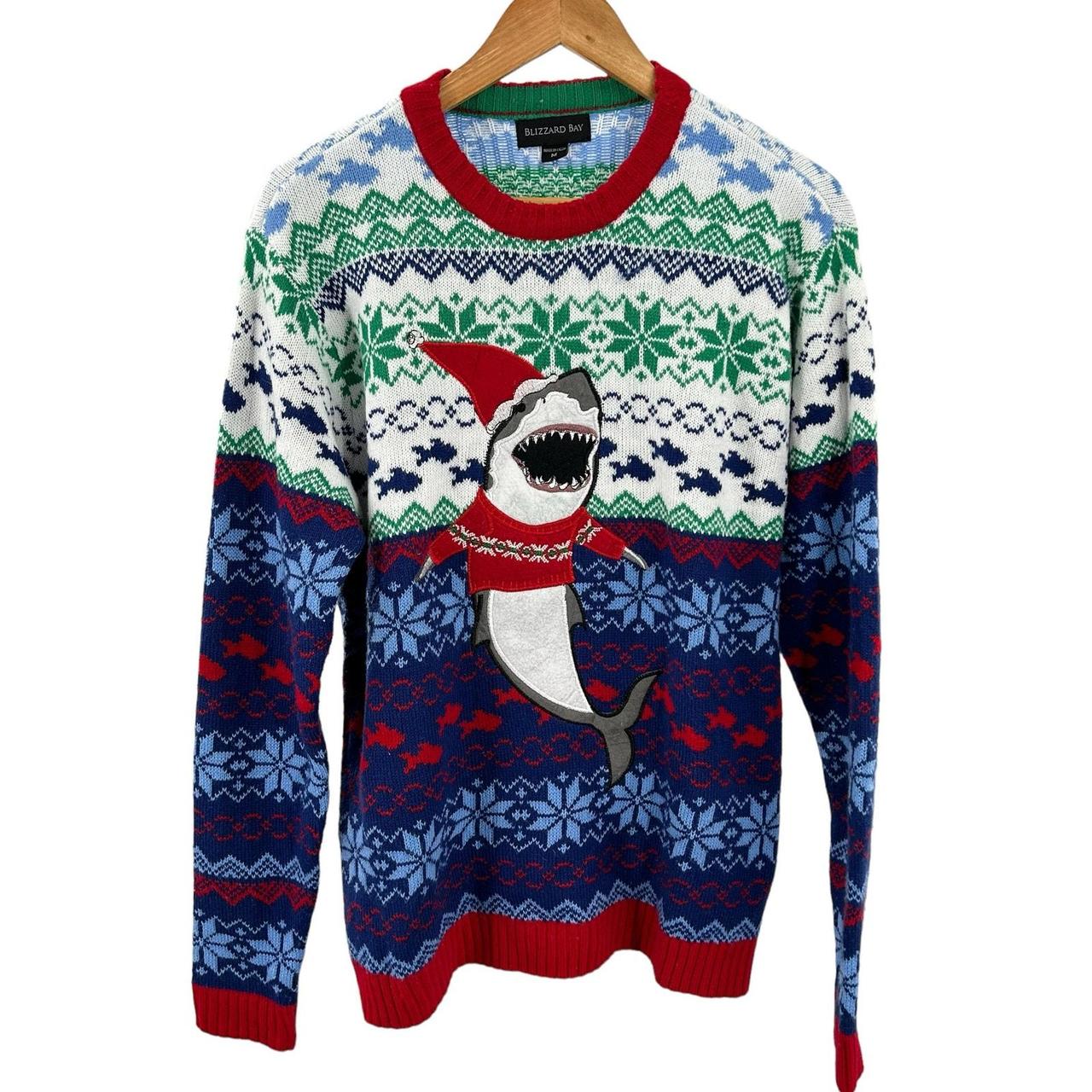 Blizzard bay shark sweater hotsell