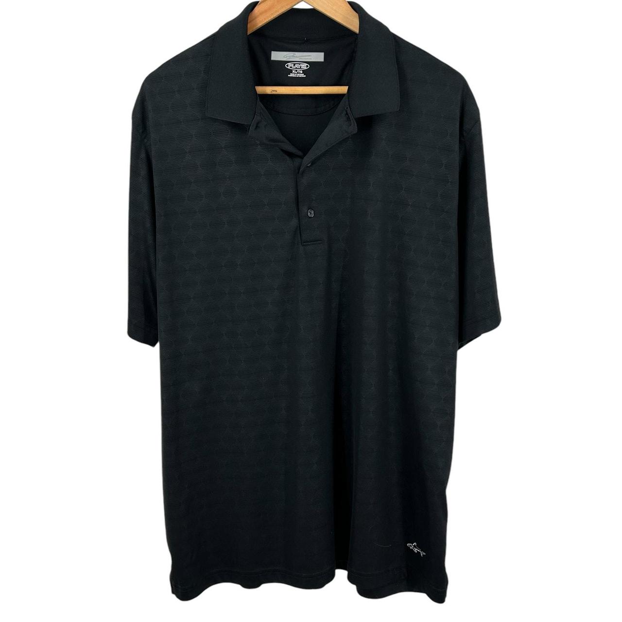 Greg Norman Collection Men's Polo shirt Black XL – Greg Norman
