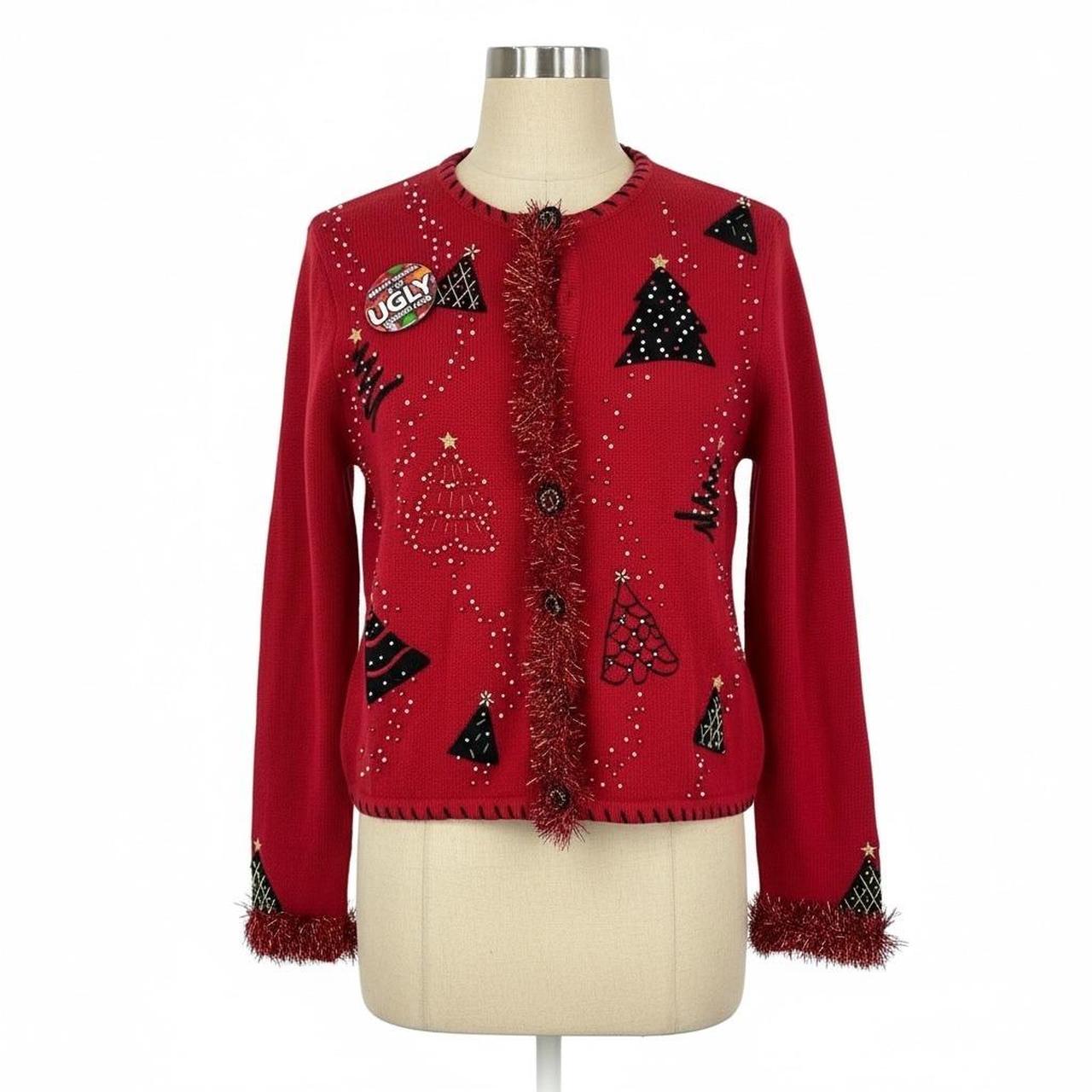 Basic Editions Women's Cardigan - Red - S – Basic… - image 1