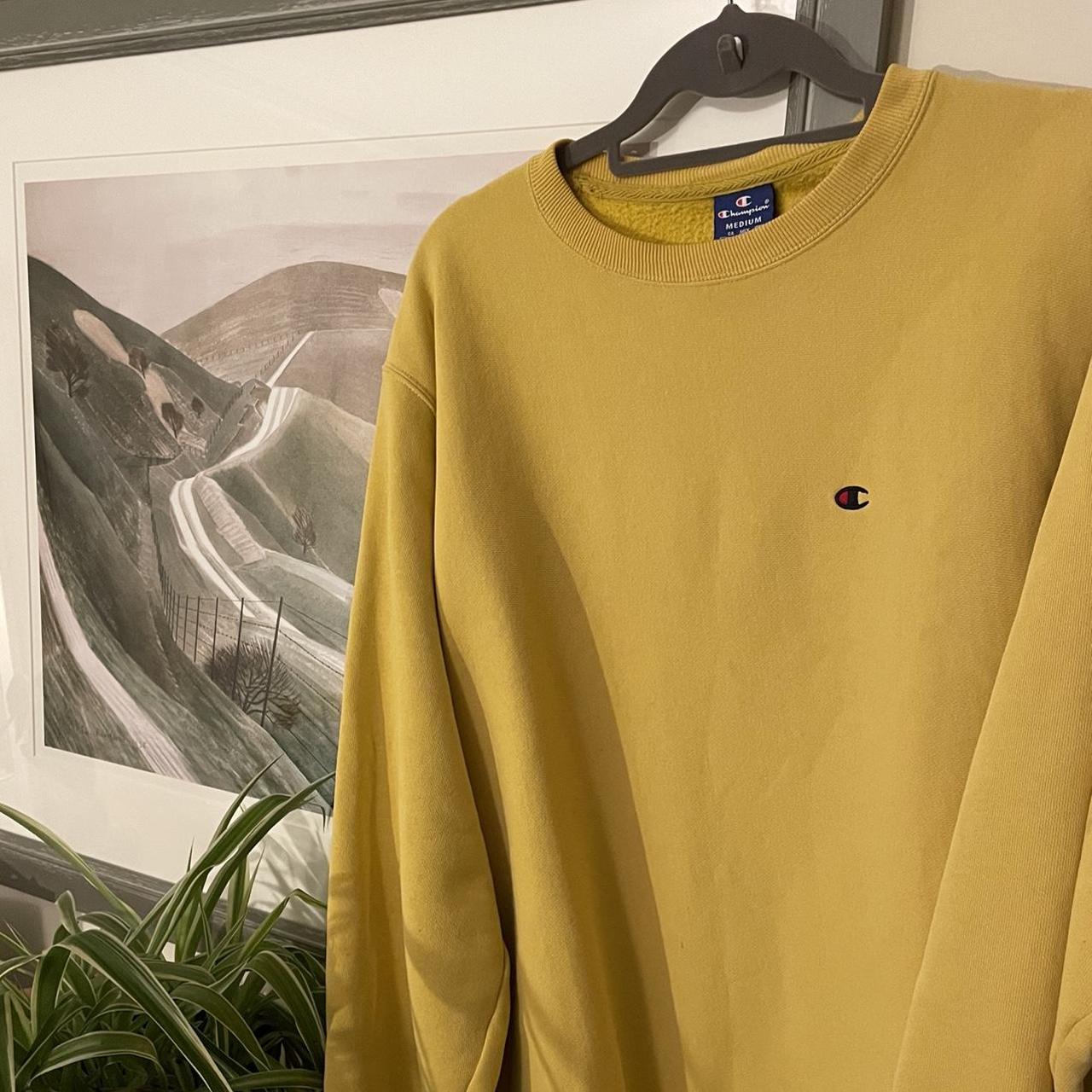 Champion hot sale mustard jumper