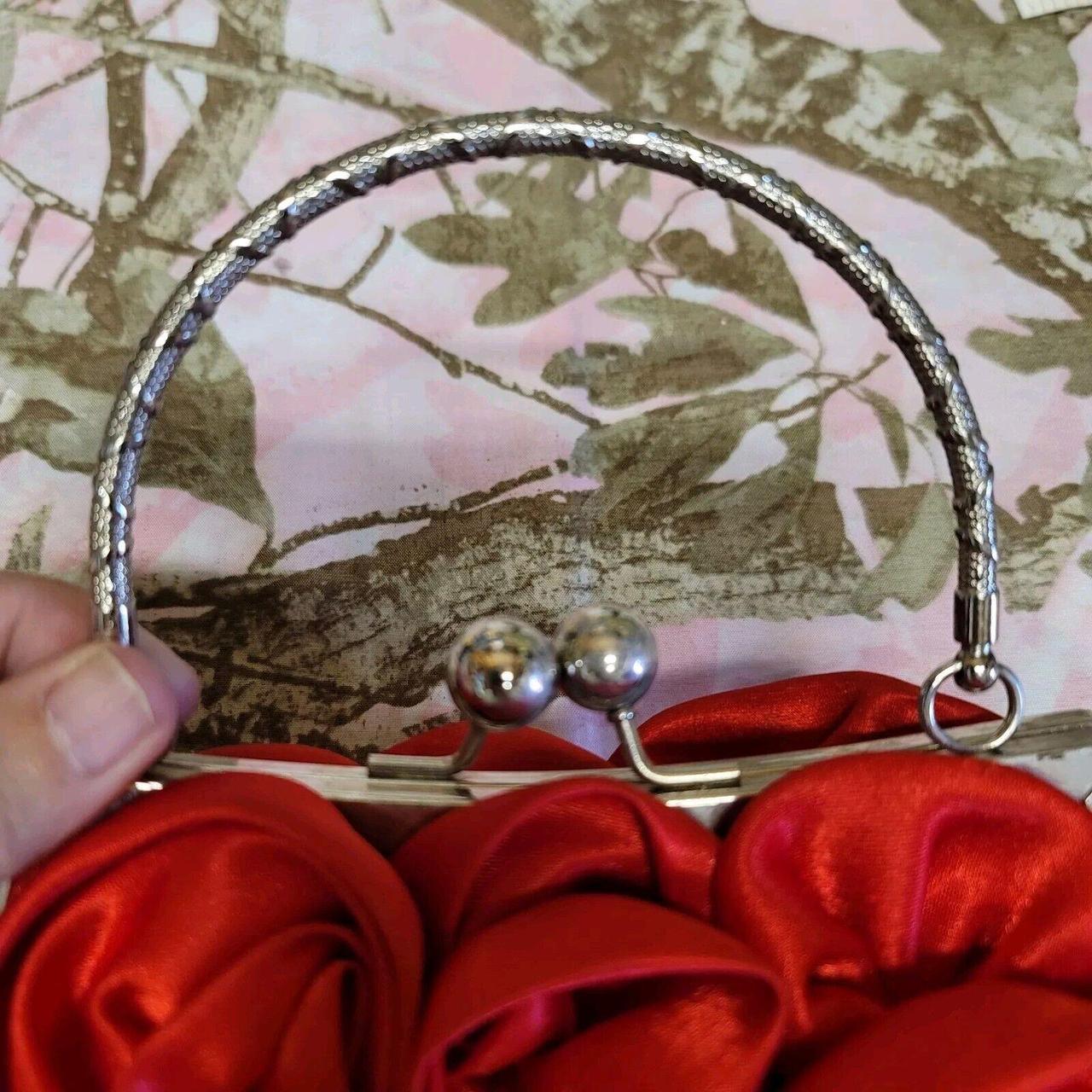 Source Unknown Women's Clutch bags - Red – Red Sa… - image 2