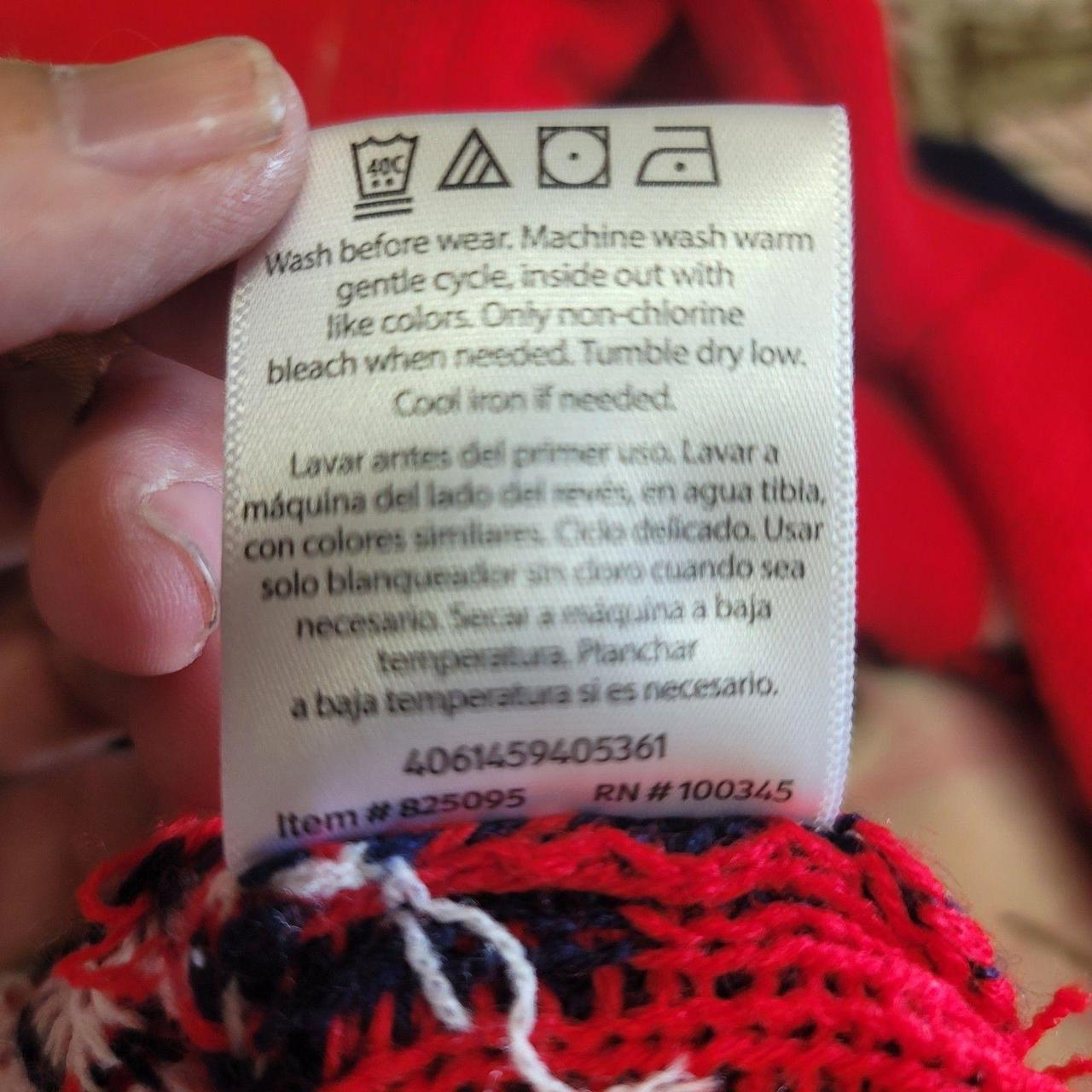 Source Unknown Men's Sweater - Red - M – Aldi Gea… - image 7