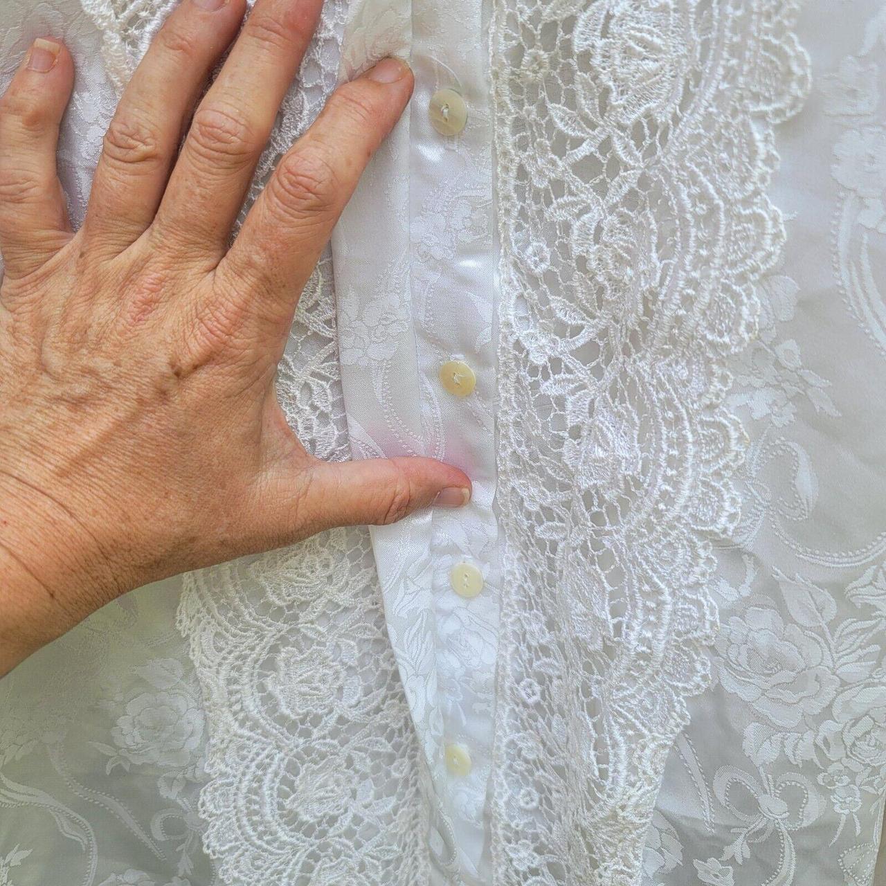 Source Unknown Women's Blouse - White - 8 – Scott… - image 6