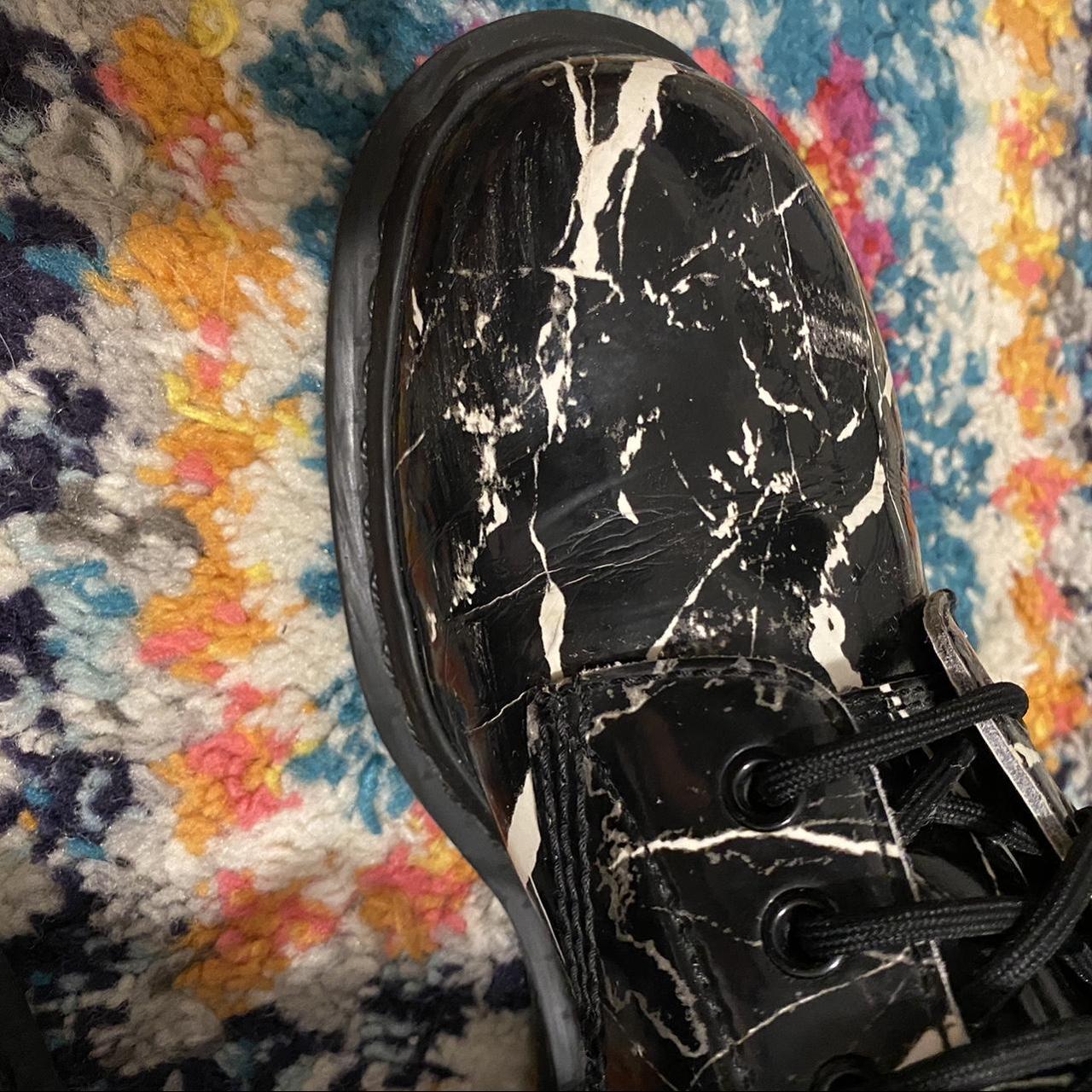 Marble doc martens deals