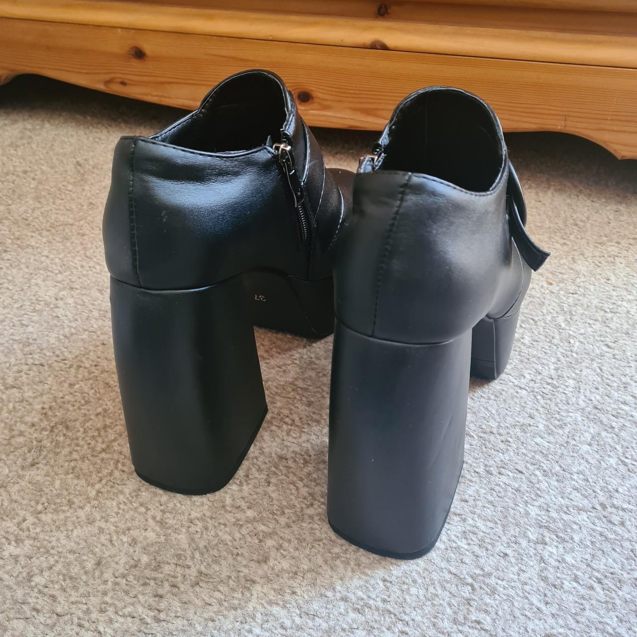 loafer platform heels