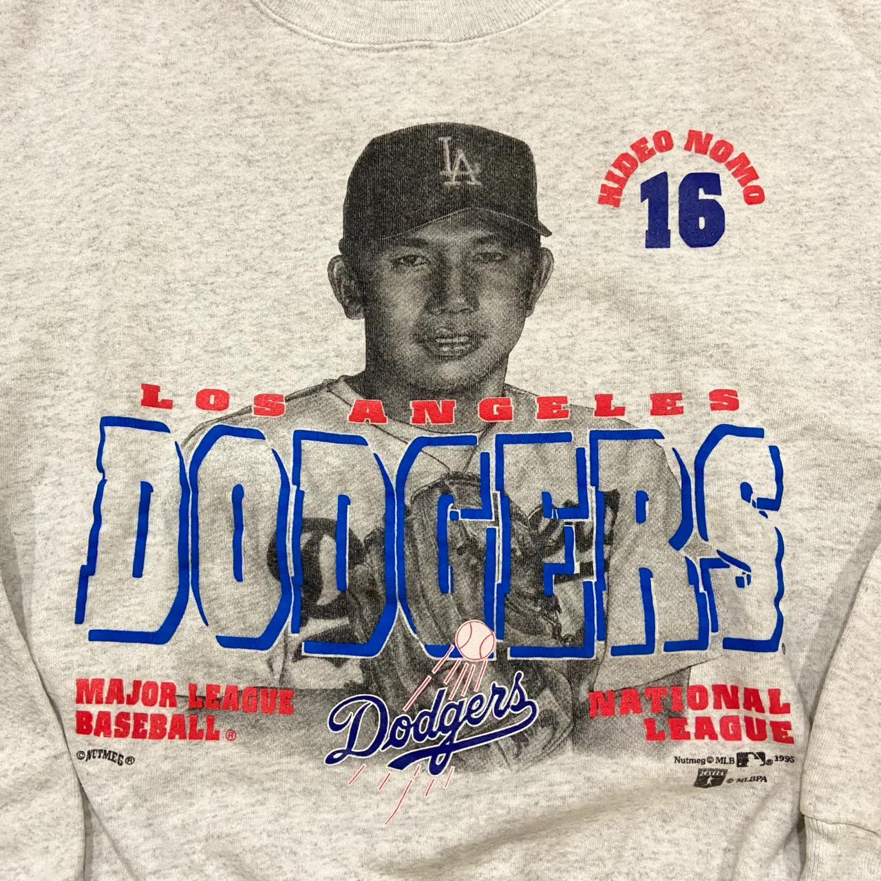 Vintage 1995 LA Dodgers Hideo Nomo Sweatshirt/crewneck/long 