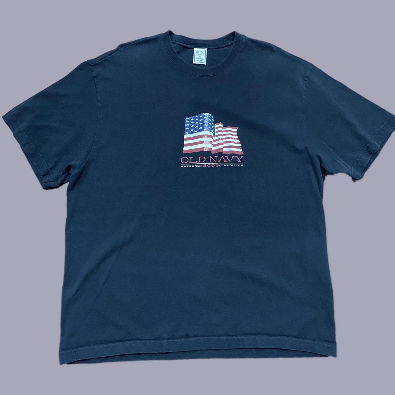 Get Old Navy American Tradition American Flag Vintage Shirt For