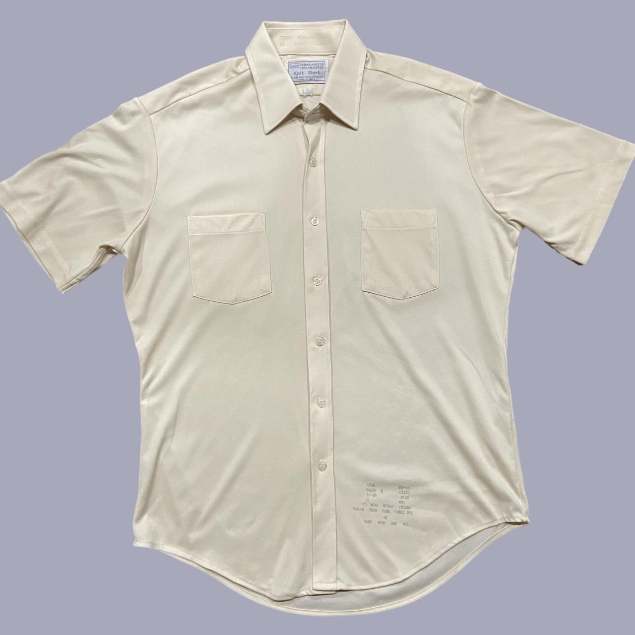 Sears Men's Shirt - Cream - M