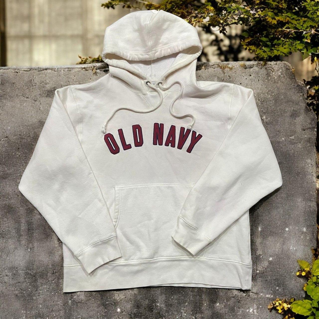 2024 Vintage retro embroidered Old Navy hoodie, size 14, unused