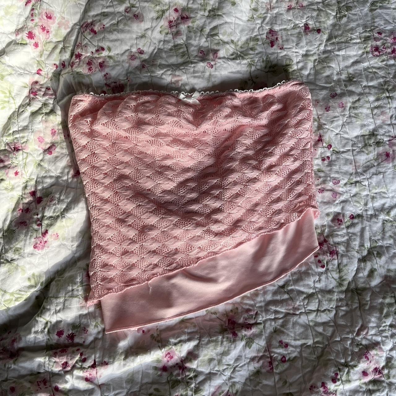 Coquette Tube Top🎀⭐️ perfect for going out and casual... - Depop