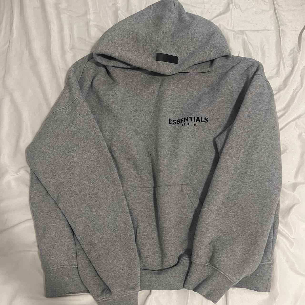 Essentials Hoodie flaws all shown in photos... - Depop