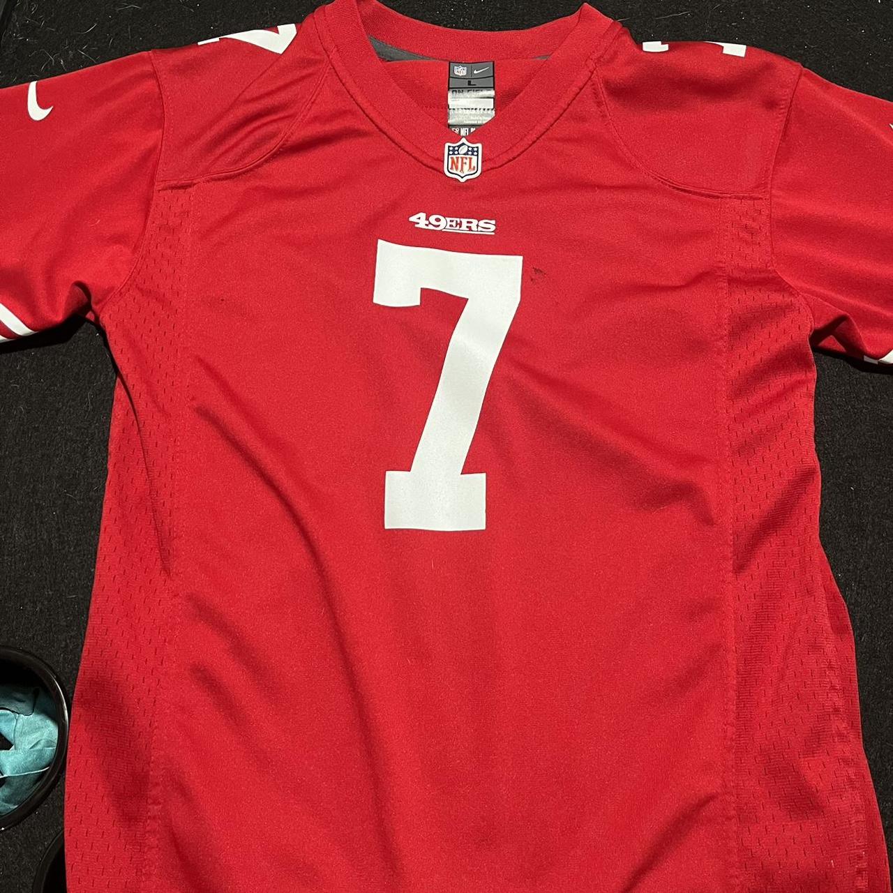 San Francisco 49ers Colin Kaepernick Youth Large - Depop