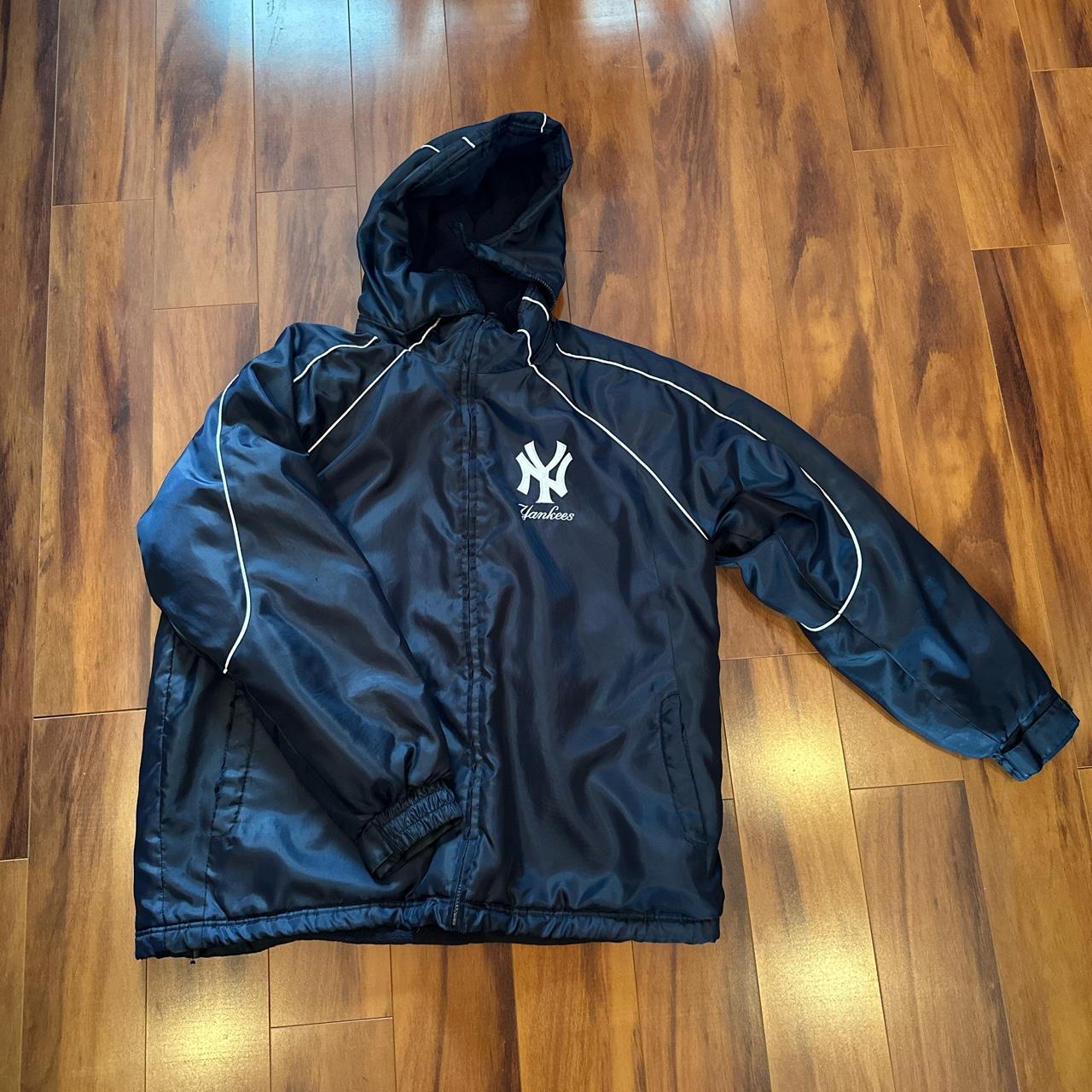 New York Yankees Vintage Nike Pullover Windbreaker - Depop