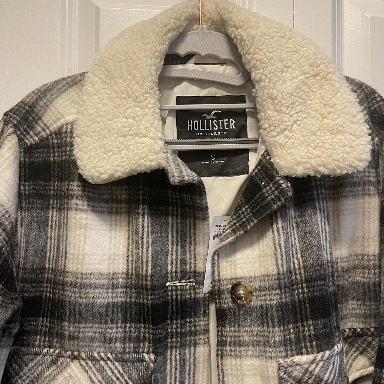 Hollister sale flannel jacket