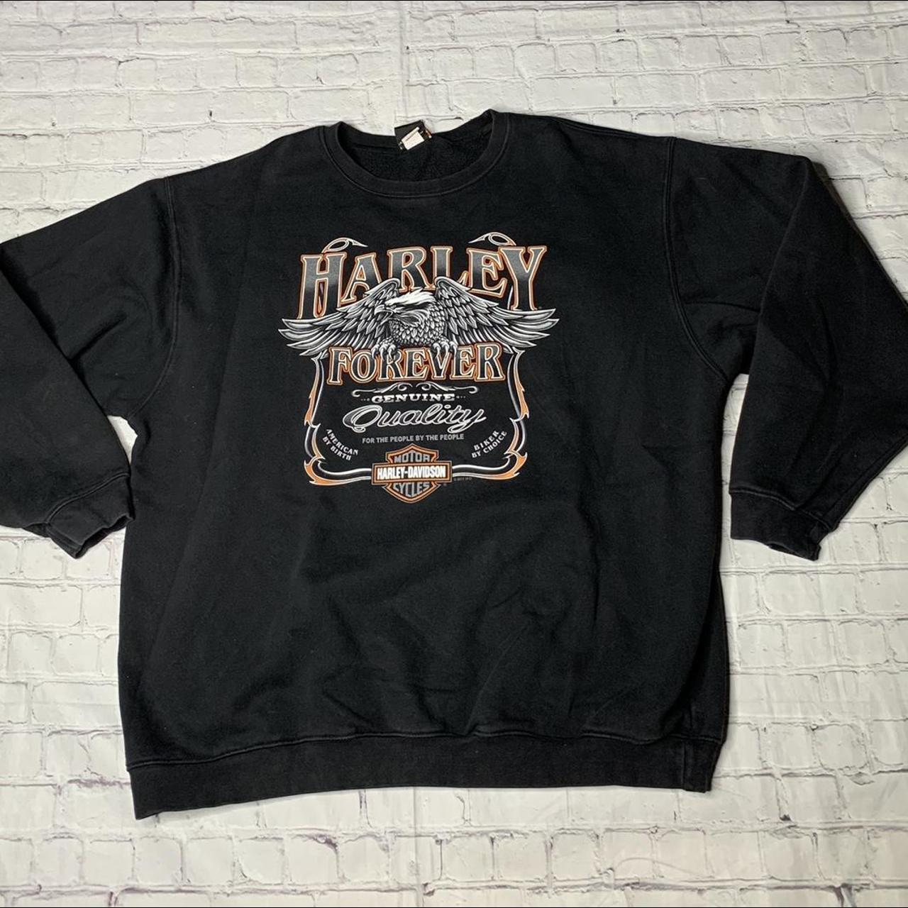 Vintage Harley-Davidson Ezekiel's Wheel Dave Gardner Raglan