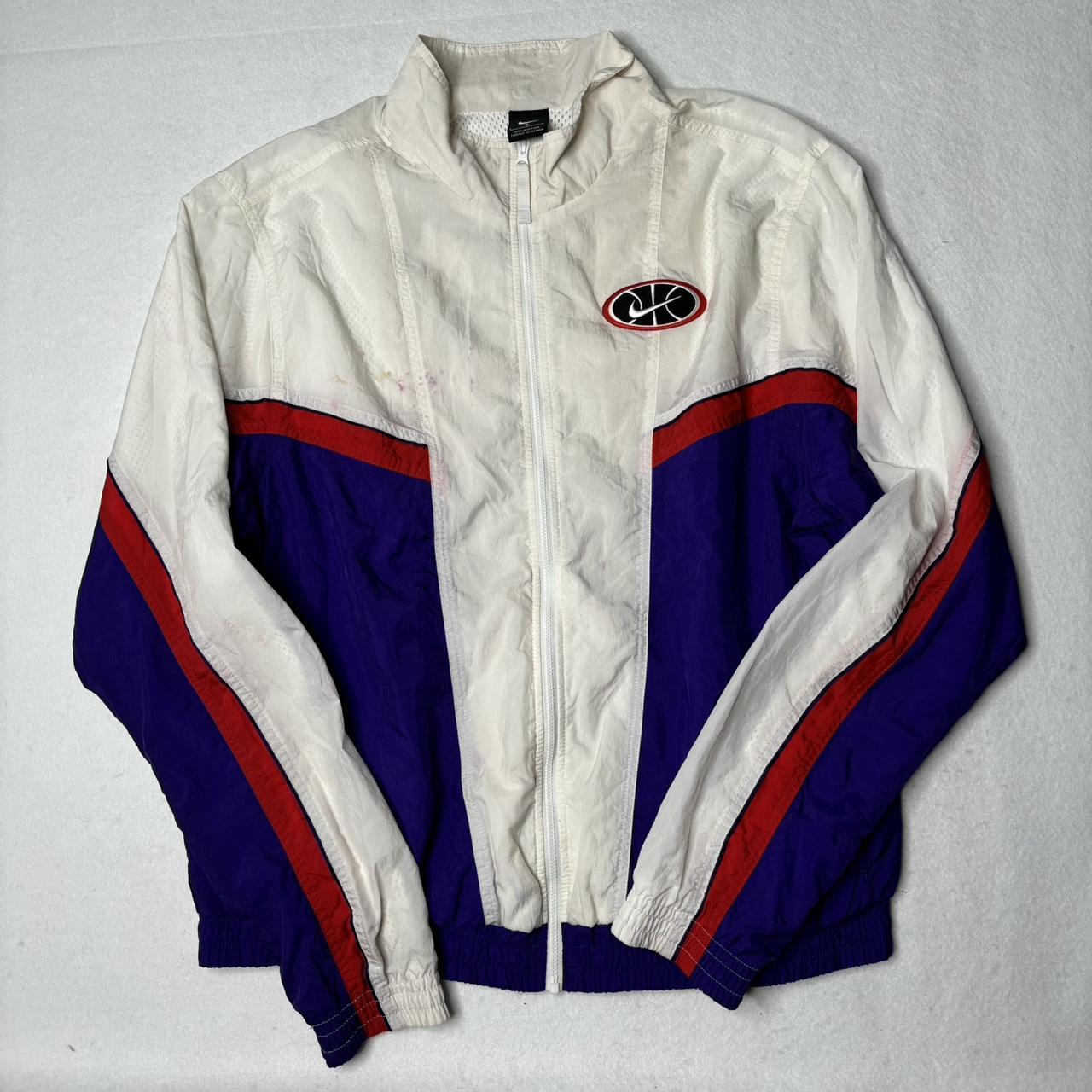 Nike throwback woven jacket best sale