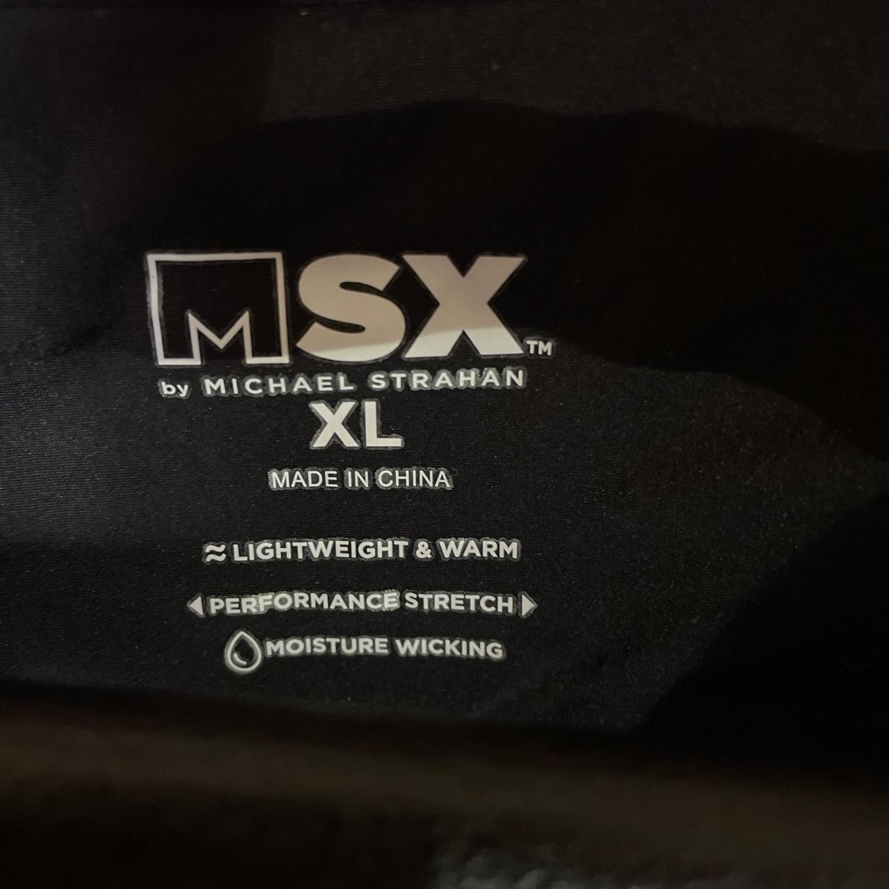 MSX by Michael Strahan Men's Red and Black Sweatshirt (2)