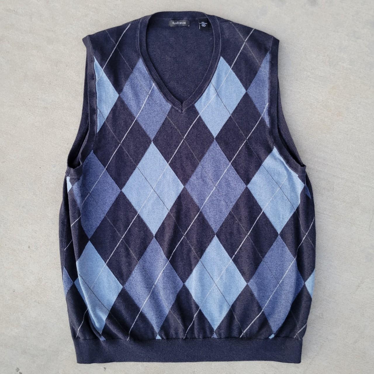 Van Heusen Sweater Vest Size XL #sweatervest #vest... - Depop
