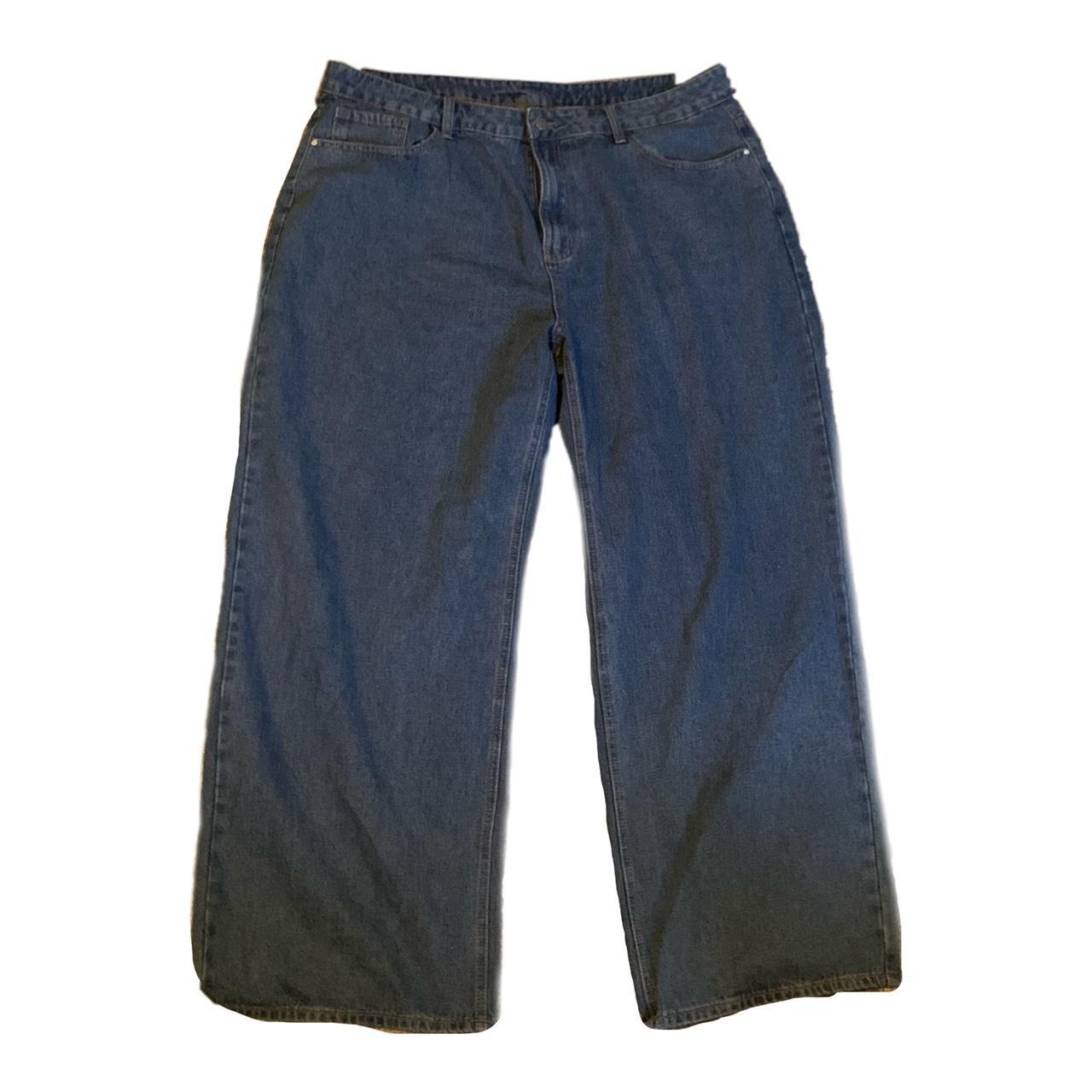 •Plus size baggy jeans! •Size 18, I think that a... Depop