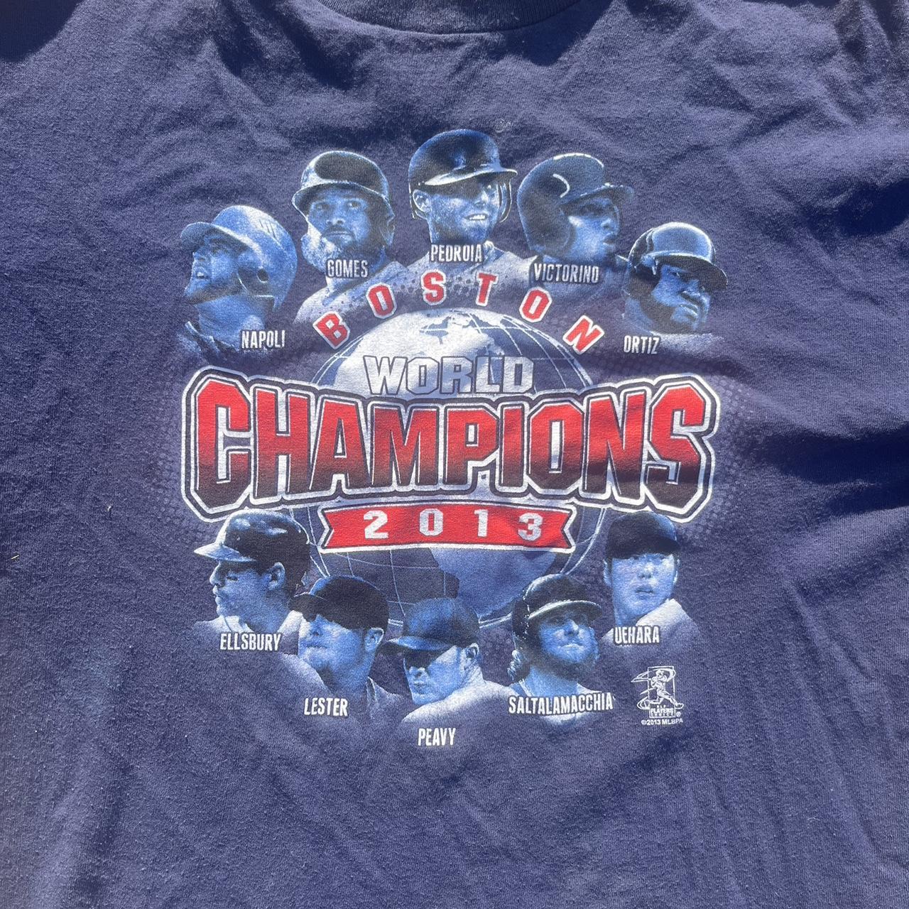 Boston Red Sox 2013 World Series T-Shirt. 30X22 - Depop