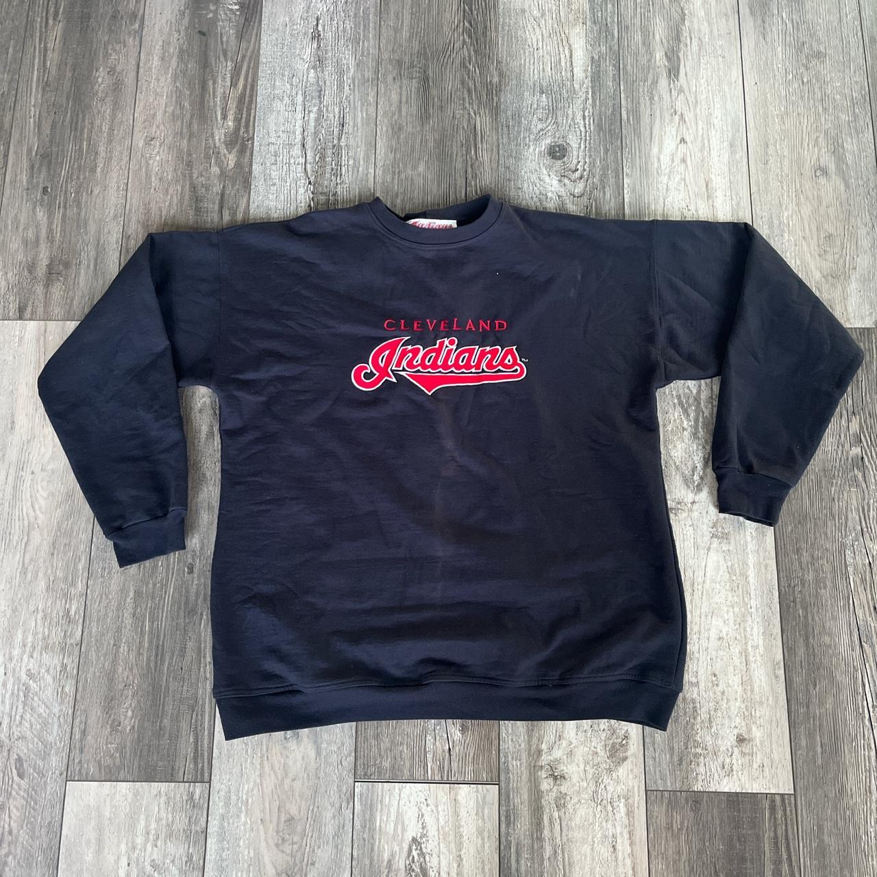 VTG 90s True Fan Mens Sportswear Cleveland Indians - Depop