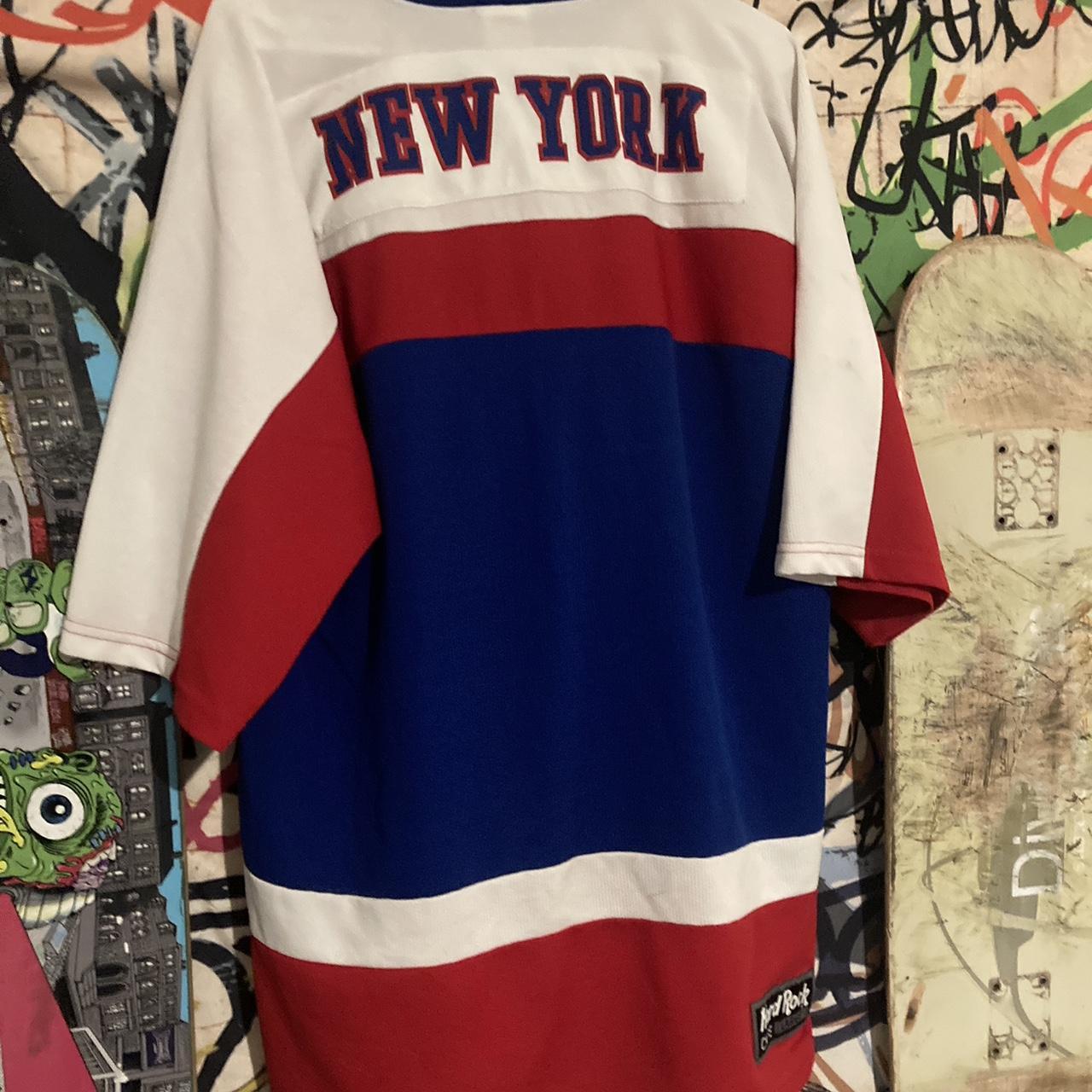 Non-authentic Strahan ny jersey No flaws - Depop